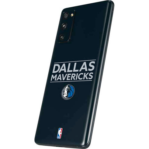 NBA Dallas Mavericks Standard - Blue Galaxy S20 Fan Edition Skin