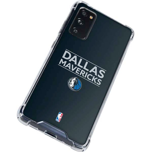 NBA Dallas Mavericks Standard - Blue Galaxy S20 FE Clear Case