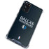 NBA Dallas Mavericks Standard - Blue Galaxy S20 FE Clear Case