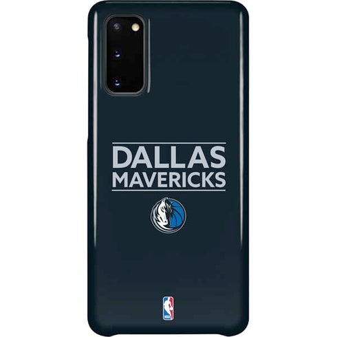 NBA Dallas Mavericks Standard - Blue Galaxy S20 Lite Case