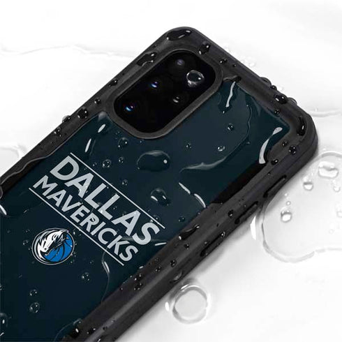 NBA Dallas Mavericks Standard - Blue Galaxy S20 Plus Waterproof Case