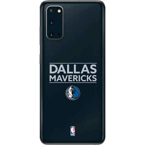 NBA Dallas Mavericks Standard - Blue Galaxy S20 Skin