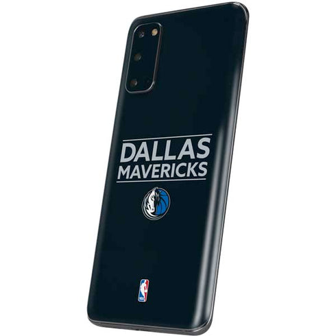 NBA Dallas Mavericks Standard - Blue Galaxy S20 Skin
