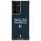 NBA Dallas Mavericks Standard - Blue Galaxy S21 Ultra 5G Clear Case