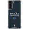 NBA Dallas Mavericks Standard - Blue Galaxy S22 Clear Case