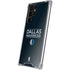 NBA Dallas Mavericks Standard - Blue Galaxy S22 Ultra Clear Case