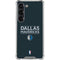 NBA Dallas Mavericks Standard - Blue Galaxy S23 Clear Case