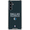 NBA Dallas Mavericks Standard - Blue Galaxy S23 FE Clear Case