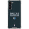 NBA Dallas Mavericks Standard - Blue Galaxy S23 Plus Clear Case