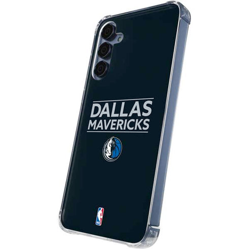 NBA Dallas Mavericks Standard - Blue Galaxy S24 Clear Case