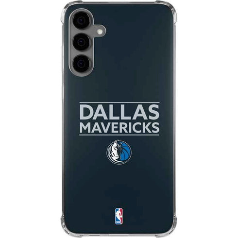 NBA Dallas Mavericks Standard - Blue Galaxy S24 Plus Clear Case
