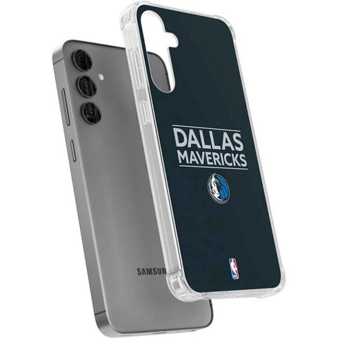 NBA Dallas Mavericks Standard - Blue Galaxy S24 Plus Clear Case