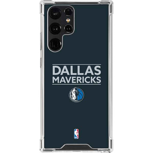 NBA Dallas Mavericks Standard - Blue Galaxy S24 Ultra Clear Case