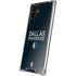 NBA Dallas Mavericks Standard - Blue Galaxy S24 Ultra Clear Case