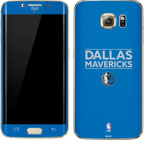 NBA Dallas Mavericks Standard - Light Blue Galaxy S7 Edge Skin