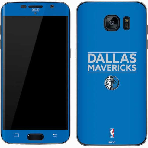 NBA Dallas Mavericks Standard - Light Blue Galaxy S7 Skin