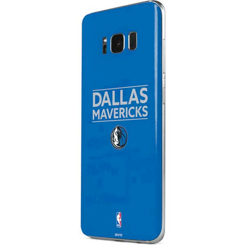 NBA Dallas Mavericks Standard - Light Blue Galaxy S8 Plus Skin