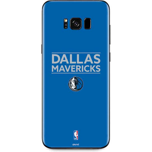 NBA Dallas Mavericks Standard - Light Blue Galaxy S8 Skin