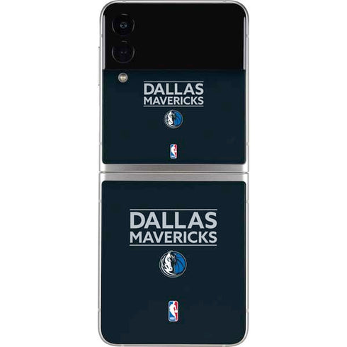 NBA Dallas Mavericks Standard - Blue Galaxy Z Flip3 5G Skin