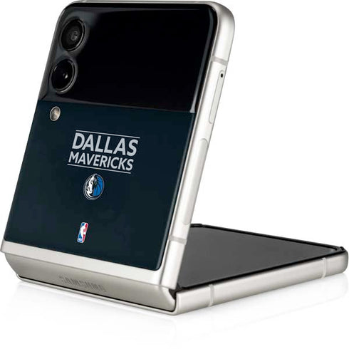 NBA Dallas Mavericks Standard - Blue Galaxy Z Flip3 5G Skin