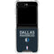 NBA Dallas Mavericks Standard - Blue Galaxy Z Flip5 5G Clear Case
