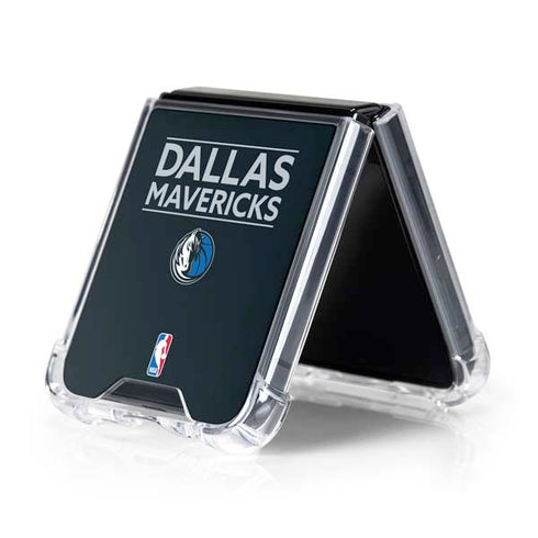 NBA Dallas Mavericks Standard - Blue Galaxy Z Flip5 5G Clear Case