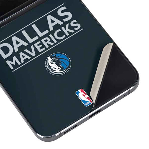 NBA Dallas Mavericks Standard - Blue Galaxy Z Flip5 5G Skin