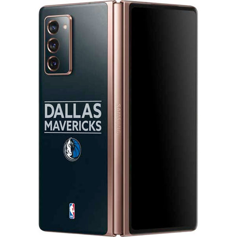 NBA Dallas Mavericks Standard - Blue Galaxy Z Fold2 5G Skin