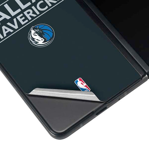 NBA Dallas Mavericks Standard - Blue Galaxy Z Fold3 5G Skin