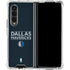 NBA Dallas Mavericks Standard - Blue Galaxy Z Fold4 5G Clear Case