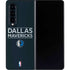 NBA Dallas Mavericks Standard - Blue Galaxy Z Fold4 5G Skin
