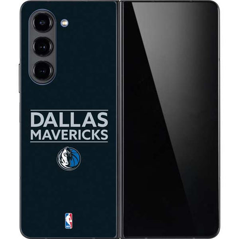 NBA Dallas Mavericks Standard - Blue Galaxy Z Fold5 5G Skin