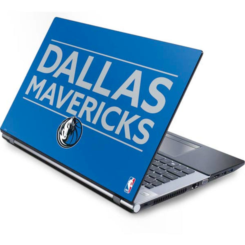 NBA Dallas Mavericks Standard - Light Blue Generic Laptop Skin