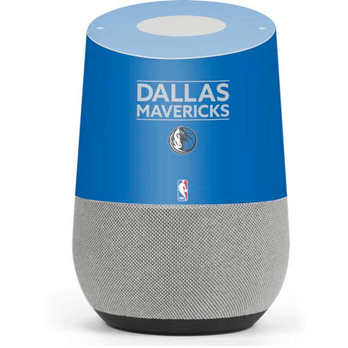 NBA Dallas Mavericks Standard - Light Blue Google Home Skin