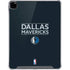 NBA Dallas Mavericks Standard - Blue iPad Pro 12.9in (2020) Clear Case