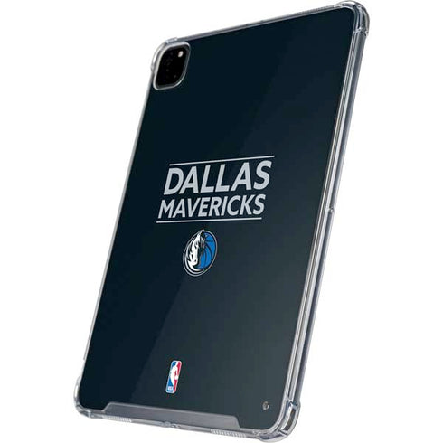 NBA Dallas Mavericks Standard - Blue iPad Pro 12.9in (2020) Clear Case