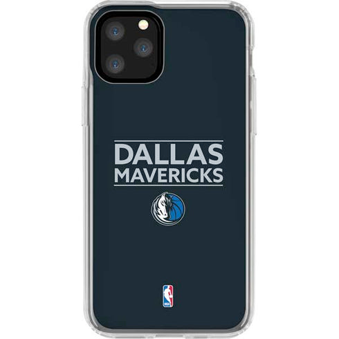 NBA Dallas Mavericks Standard - Blue iPhone 11 Pro Clear Case