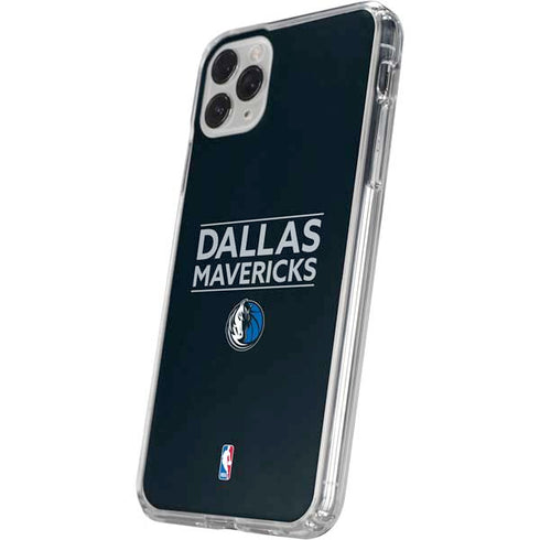 NBA Dallas Mavericks Standard - Blue iPhone 11 Pro Clear Case