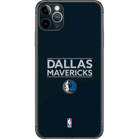 NBA Dallas Mavericks Standard - Blue iPhone 11 Pro Max Skin