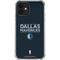 NBA Dallas Mavericks Standard - Blue iPhone 12 Clear Case