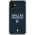 NBA Dallas Mavericks Standard - Blue iPhone 12 Mini Clear Case