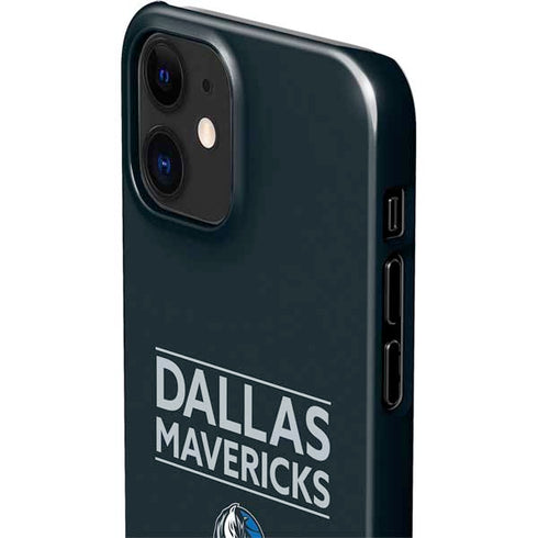 NBA Dallas Mavericks Standard - Blue iPhone 12 Mini Lite Case