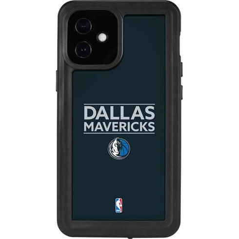 NBA Dallas Mavericks Standard - Blue iPhone 12 Mini Waterproof Case