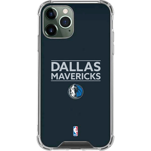 NBA Dallas Mavericks Standard - Blue iPhone 12 Pro Clear Case