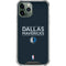 NBA Dallas Mavericks Standard - Blue iPhone 12 Pro Clear Case