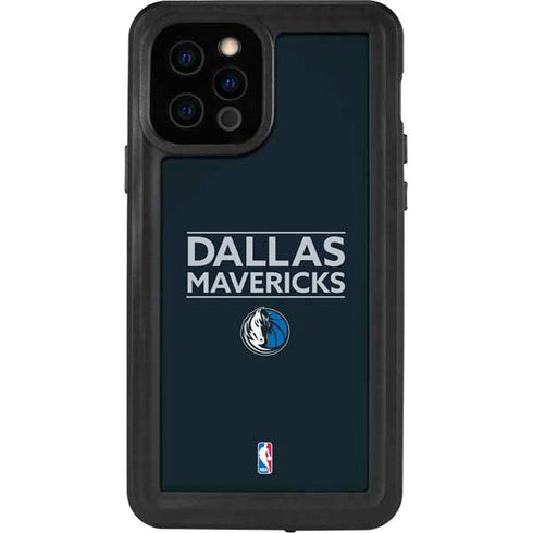 NBA Dallas Mavericks Standard - Blue iPhone 12 Pro Waterproof Case