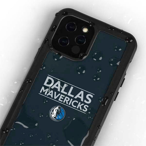 NBA Dallas Mavericks Standard - Blue iPhone 12 Pro Waterproof Case