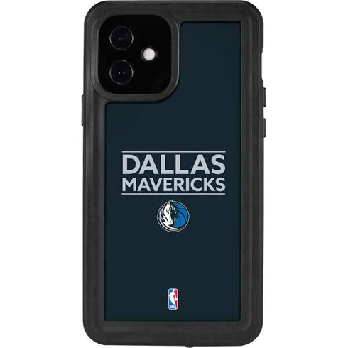 NBA Dallas Mavericks Standard - Blue iPhone 12 Waterproof Case
