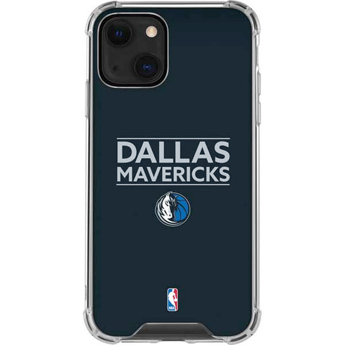 NBA Dallas Mavericks Standard - Blue iPhone 13 Clear Case