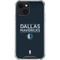 NBA Dallas Mavericks Standard - Blue iPhone 13 Clear Case